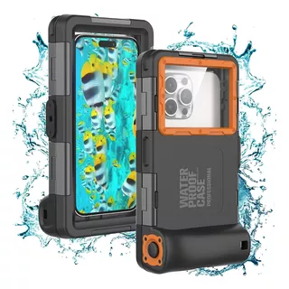 Carcasa Sumergible Buceo (15m) Para iPhone Samsung Huawei