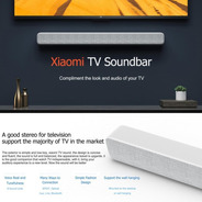 Barra De Sonido Xiaomi Home Theater Bluetooth/sd/tvaudio Msi