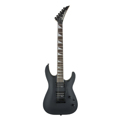 Guitarra eléctrica Jackson JS Series JS22 DKA dinky de álamo Satin black con diapasón de amaranto