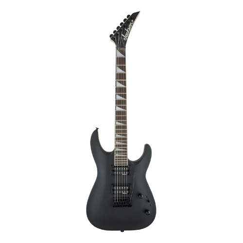 Guitarra eléctrica Jackson JS Series JS22 DKA Dinky Arch Top de Álamo Satin black Negro Satinado con diapasón de amaranto