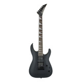 Guitarra Eléctrica Jackson Js Series Js22 Dka Dinky De Álamo Satin Black Con Diapasón De Amaranto