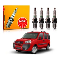  Jogo Velas Ngk Doblo 1.8 16v Etorq 2011 A 2014