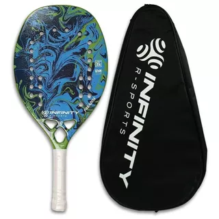Raquete Beach Tennis Fibra Carbon 3k Profissional + Bolsa