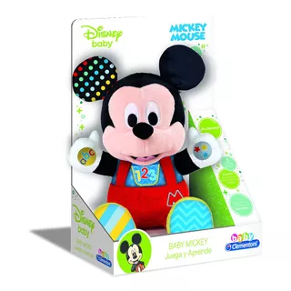 Peluche Baby Mickey Canta Conmigo Juega Disney Clementoni