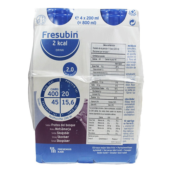 Oferta Fresubin Frutos Del Bosque X 200ml X 4und