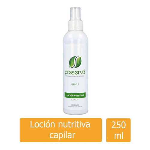 Preserva® Loción capilar Nutritiva Capilar 250 Ml. 