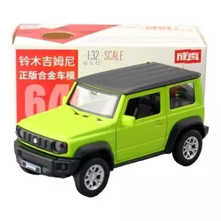 Jeep Suzuki Jimny Escala 1:32 Verde Coleccionable