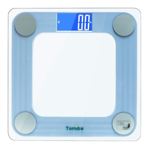 Tomiba Eb8030 Báscula Pesa Digital Peso Corporal Color Azul