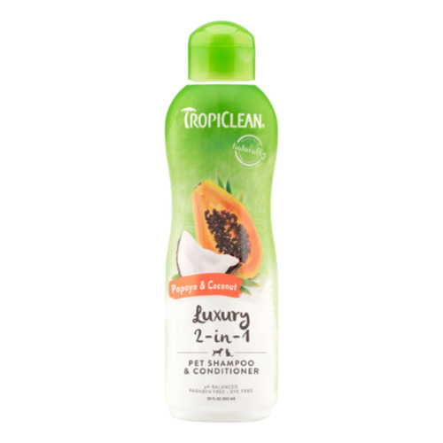 Tropiclean Shampoo Para Perros Y Gatos 592ml Fragancia papaya