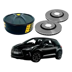  Disco Freio Dianteiro 283mm Citroën Ds3 1.6 2012 A 2016