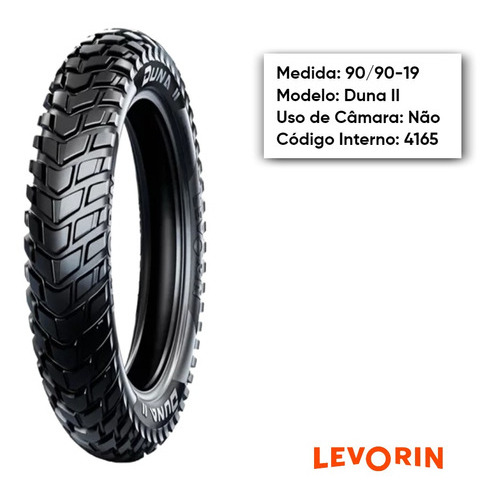 Neumático Diant Bros 125/150/160 Xre 190 90/90-19 Levorin S/c usado