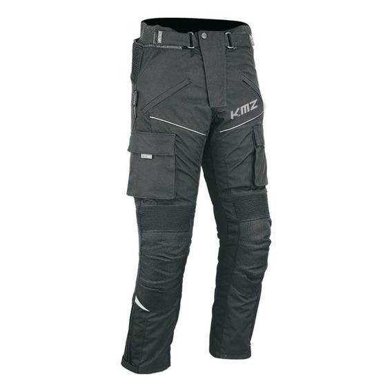 Pantalon Moto Calle Luxor Negro Kmz