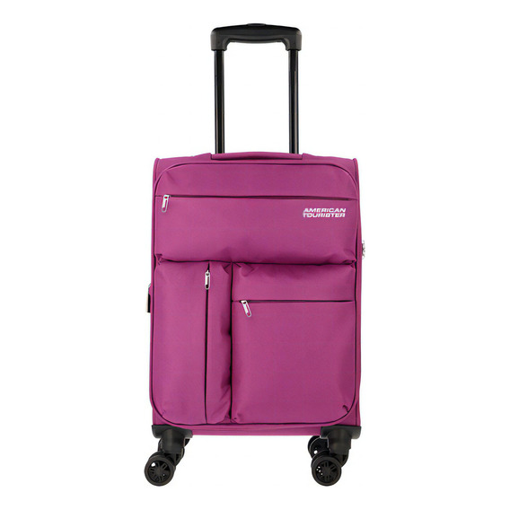 Maleta American Tourister New Rio De Cabina Morada Color Morado