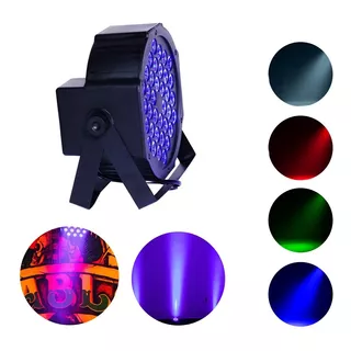 Kit 4 Canhão 36 Led Iluminação Profissional Balada Festas