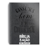 Bíblia em ação de estudo - Versão mensagem - Luxo cinza, de Mensagem. Geo-Gráfica e Editora Ltda em português, 2017