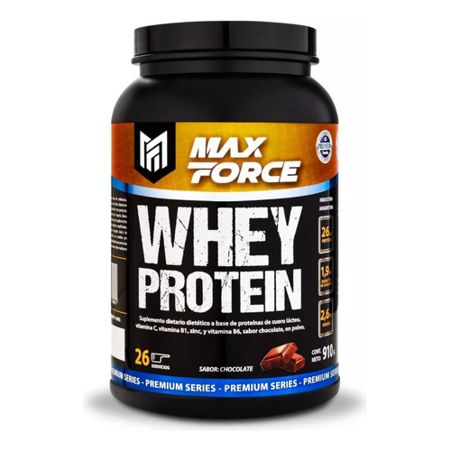 Whey Protein Maxforce Proteina X910gr Sabor Chocolate