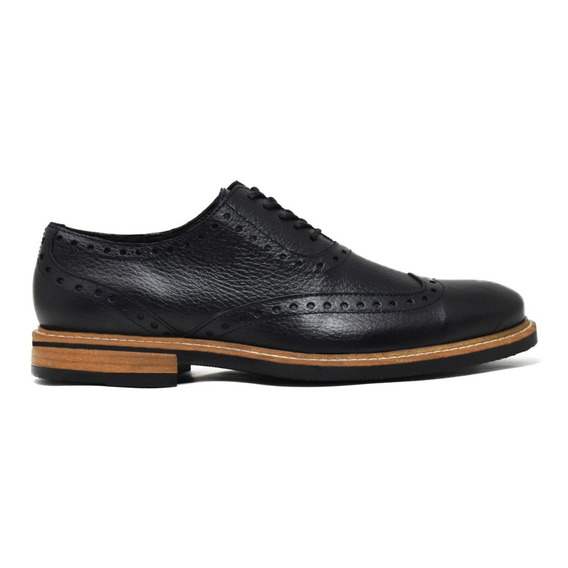 Zapato Bostoniano Hombre Casual Formal De Piel Warlock 8004