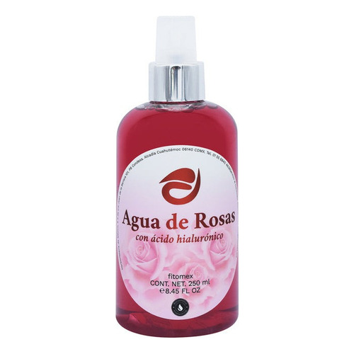 Agua De Rosas Con Ácido Hialuronico 250 Ml Fitomex Momento de aplicación En cualquier momento del día. Tipo de piel Todo tipo de piel