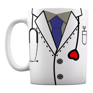 Caneca Branca Personalizada Médico Cirurgião Doutor Cirurgia