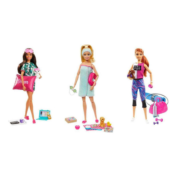 Barbie Fashion & Beauty Muñeca Wellness Sorpresa