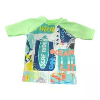 Remeras Con Proteccion Solar Filtro Uv 50 Niños Niñas Bebes 