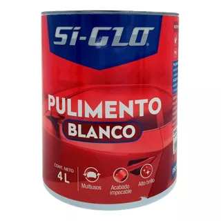 Polish Fino Si-glo 4 Lts Color Blanco