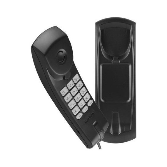 Teléfono Cableado Intelbras Tc 20 Negro Super Oferta