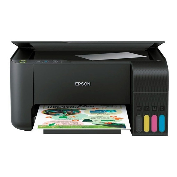 Impresora Color Multifunción Epson Ecotank L3210 Negra 220v!