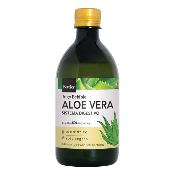 Natier Suplemento Jugo Aloe Vera Sistema Digestivo 500ml 3c