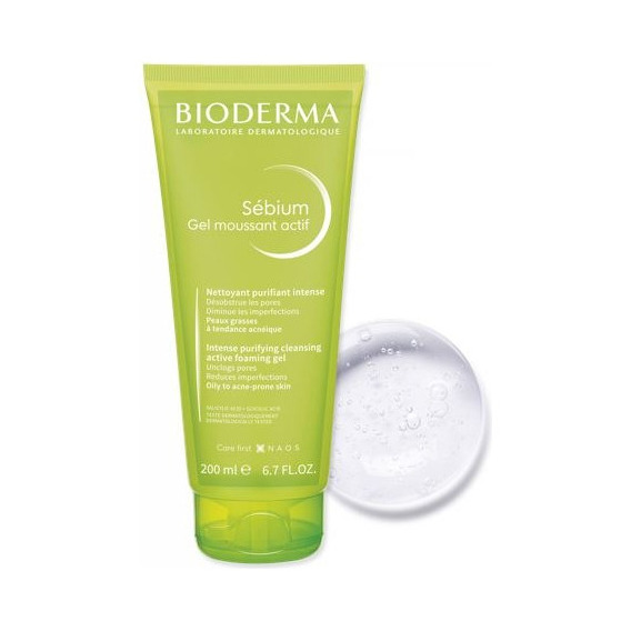 Sebium Moussant Actif 200ml Bioderma