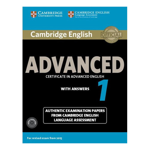 Cambridge English Advanced 1: Certificate Advanced English