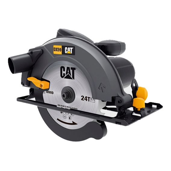 Sierra Circular 1400w 185mm 5800rpm Caterpillar Cat Dx59