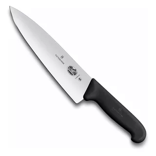 Cuchillo Para Trinchar Mod.5.2063.20 Marca Victorinox® Color Negro