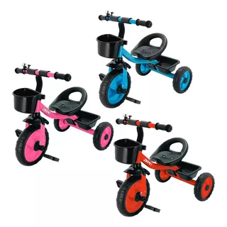 Triciclo Bicicleta Infantil Buzina E Cestinha Zippy Toys