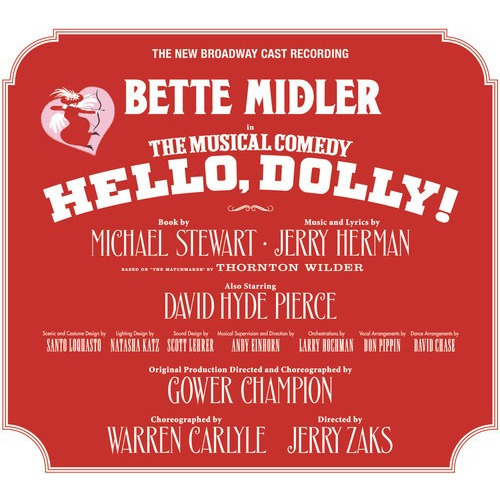 Hello, Dolly (new Broadway Cast Recording) Cd Us Import