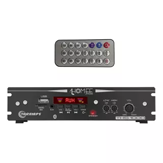 Receiver Taramps Ths1000 Bluetooth Aux E Usb Som Ambiente Cor Preto Potência De Saída Rms 63w