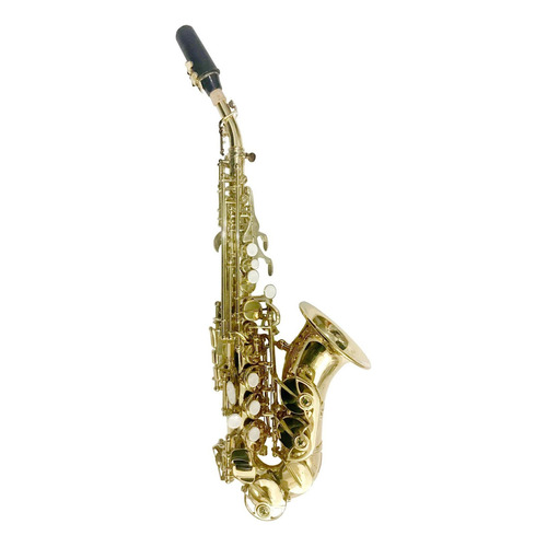 Saxofon Soprano Curvo Fanpro Sib Laqueado Sxscurved Msi