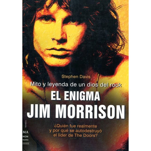 El Enigma Jim Morrison, De Davis , Stephen. Editorial Robin Book Ma Non Troppo, Tapa Blanda En Español, 2005