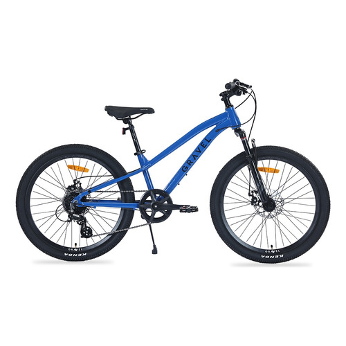Biciclceta Gravel Rimo R24 8v Shimano Altus Disco Mecánico Color Azul Tamaño del cuadro M