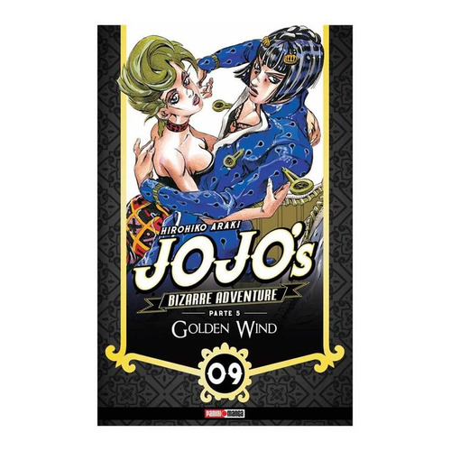 Jojo's Bizarre Adventure Golden Wind N.9, De Hirohiko Araki. Serie Jojo's Bizarre Adventure, Vol. 9. Editorial Panini, Tapa Blanda En Español.