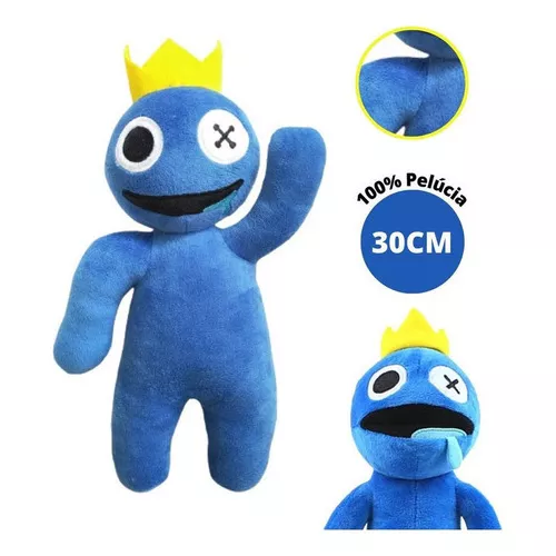 Pelúcia Azul Babão Blue Rainbow Friends Jogo Roblox 37cm - Cortex  Brinquedos em Promoção na Americanas