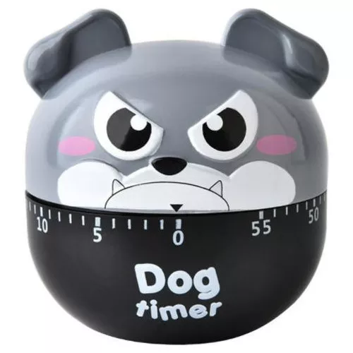 Temporizador mecânico de cozinha 2023 com desenho animado 60 minutos Lucky  Cat Timer Wind Up Dial 360° Rotativo Contagem Regressiva Temporizador de  Ovos Alarme Alto para Cozinhar, Ler Jogos Esportivos Estudo Branco