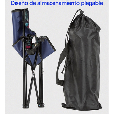 Silla Para Acampar Playa Y Pesca Plegable Portatil Exterior