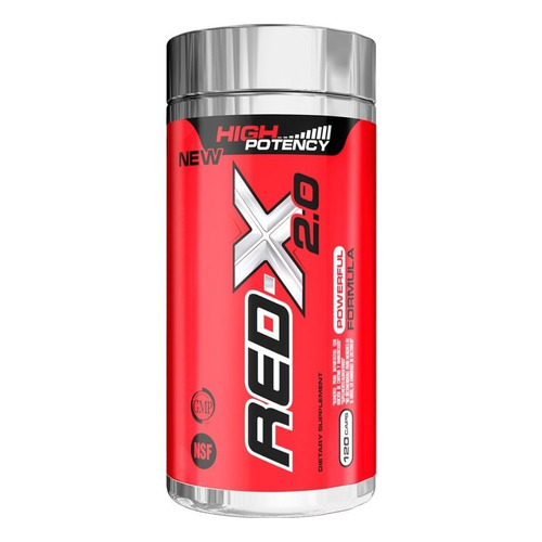 Red-x Potente Quemador De Grasa 120 Caps