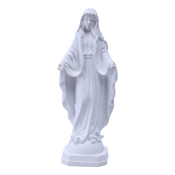 Escultura Católica Coleccionable De Resina Lady Of