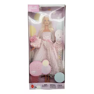 Muñeca Barbie Birthday Star Caja Con Detalles 2003