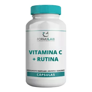 Vitamina C 500mg + Rutina100mg  - Contém 60 Cápsulas