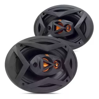 Par Auto Falante 6x9 Jbl Selenium 200w Rms Quadriaxial 69 Cor Preto