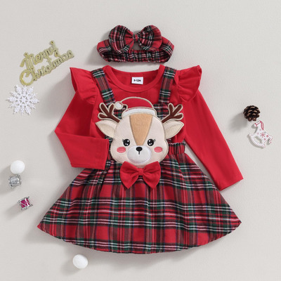 Yingisfitm My First Christmas - Conjunto De Falda De Manga L