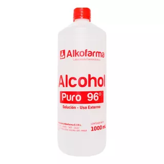 Alcohol Líquido Puro 96° 1 Litro Alko Farma